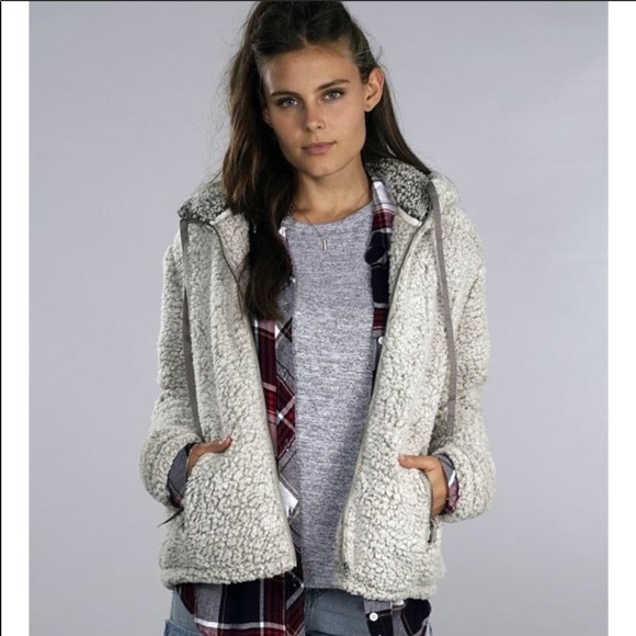 Thread & Supply zipper Sherpa jacket - Picture 3 of 8